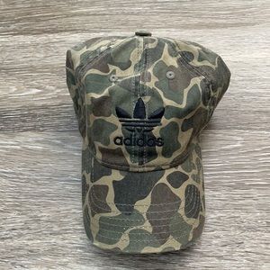 Camouflage Adidas Baseball Hat